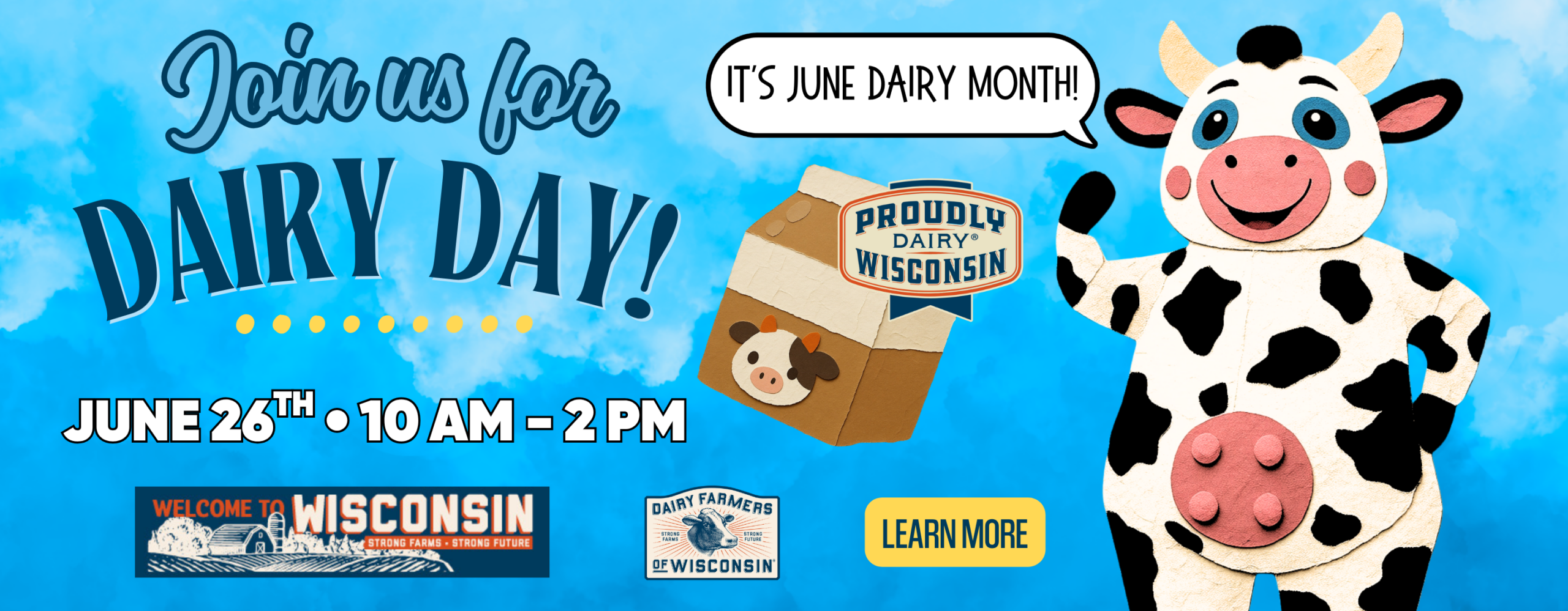 June Dairy Day 2026 Website Slider